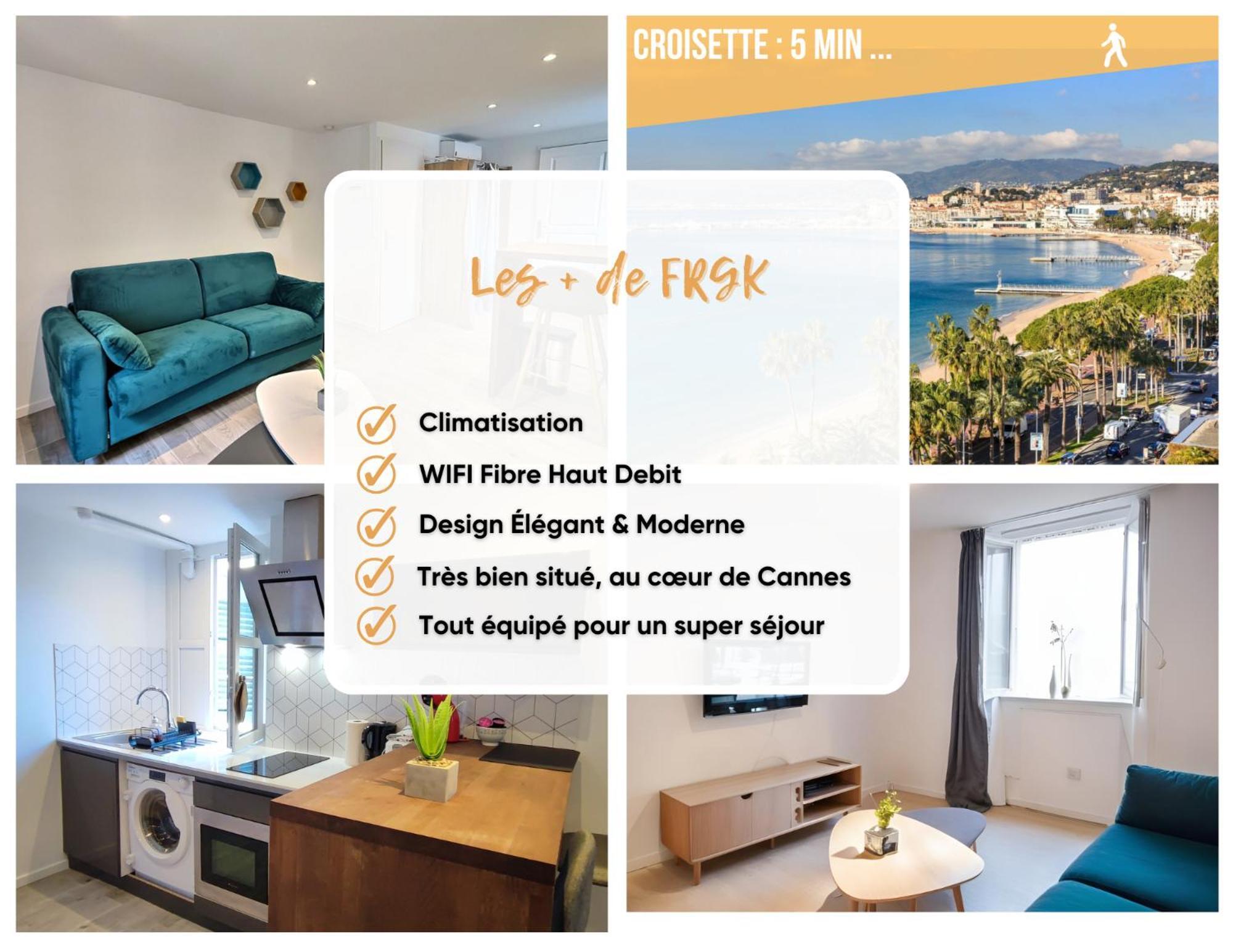 Frgk "Chic Centre-Ville" Cannes Exterior foto